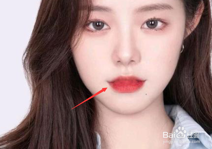 photoshop如何将张开的嘴巴闭上?