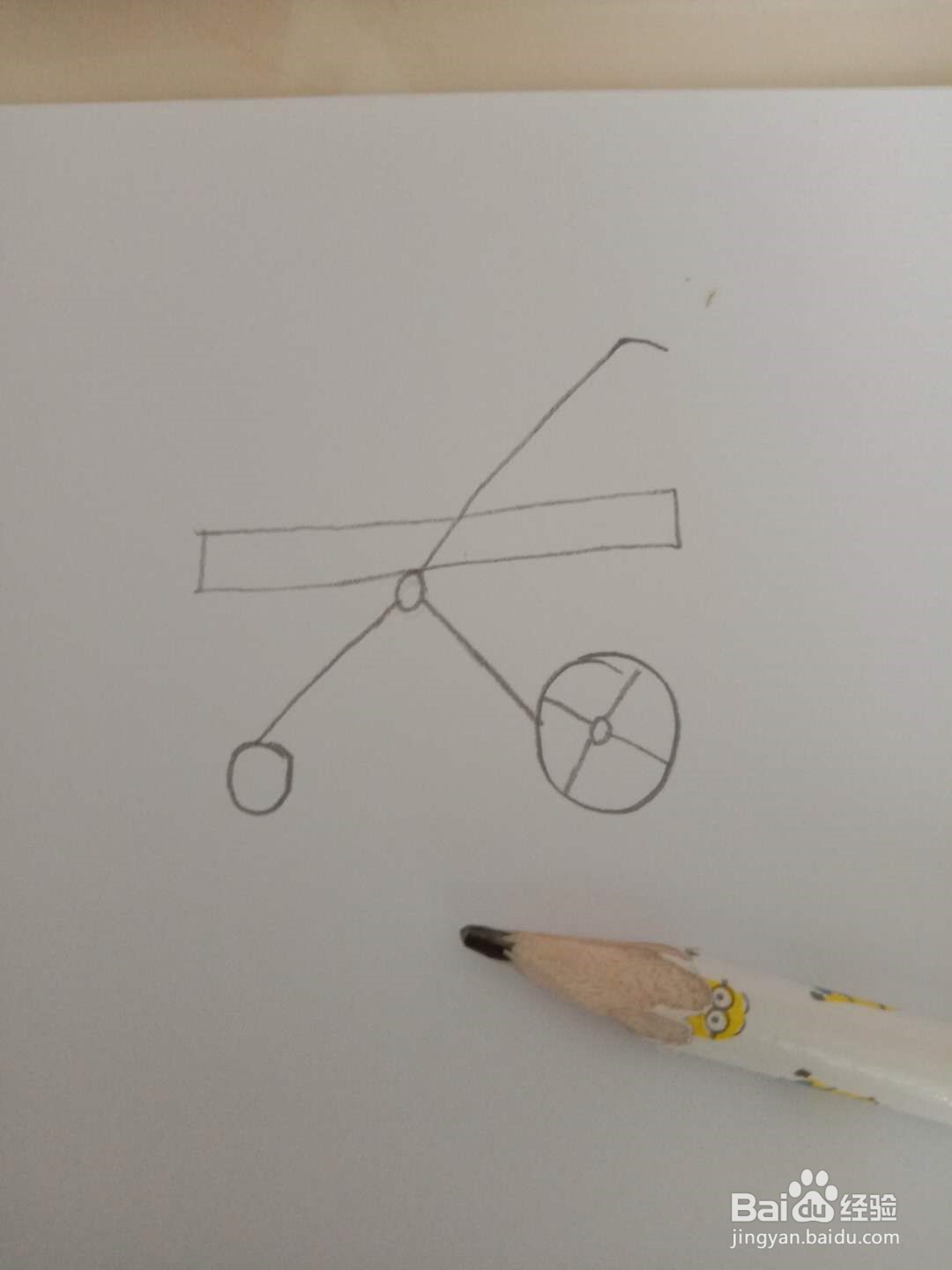 简笔画 如何画婴儿车