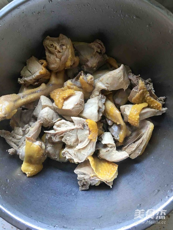 笨鸡炖蘑菇的做法