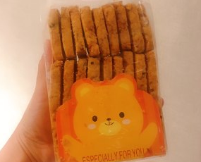 芝士海苔脆肉松曲奇