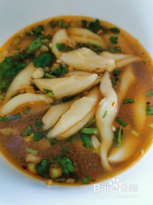 酸辣小面食的做法