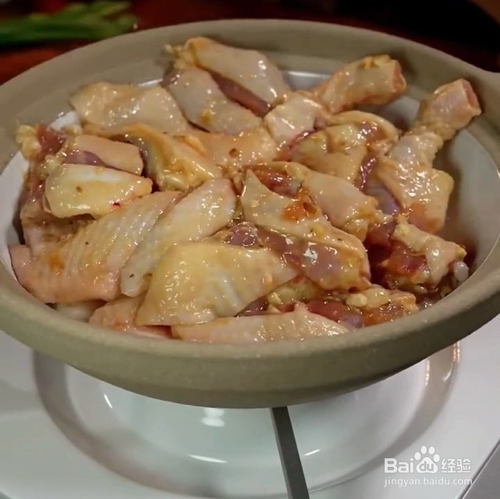 生蚝鸡煲的制作方法