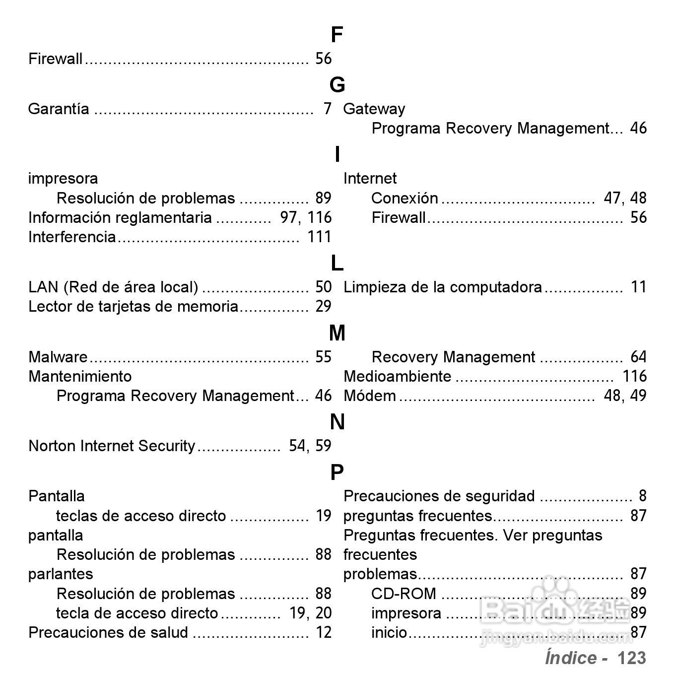捷威Gateway VG50HC笔记本电脑使用说明书:[37]