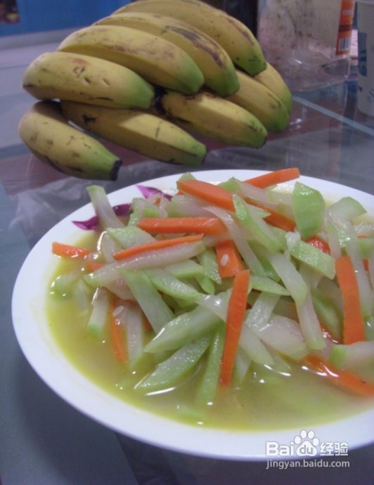 红就是红绿就是绿——蒲子炒胡萝卜