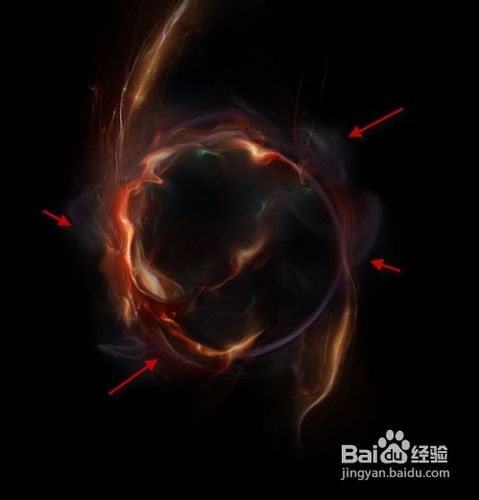 Photoshop实例:制作一个奇幻的太空漩涡