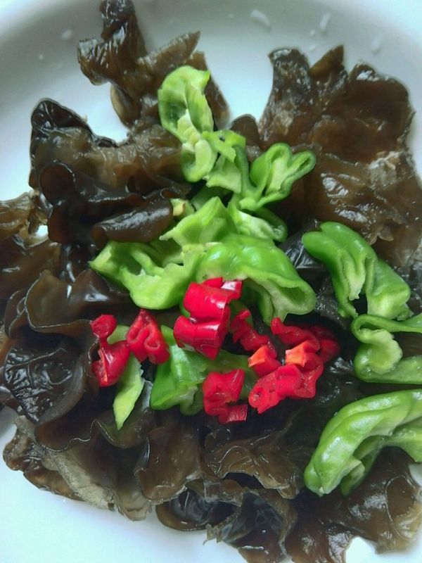 山药木耳炒肉丝