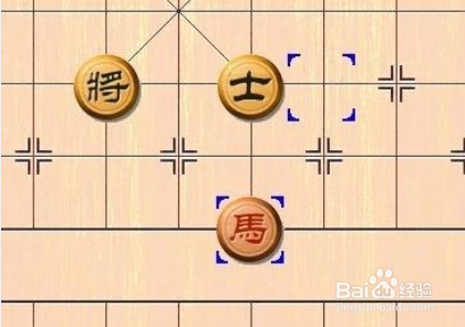 象棋残局的练习：[5]单马擒单士