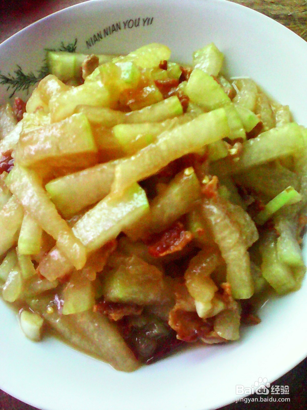 蒜香肉末冬瓜条