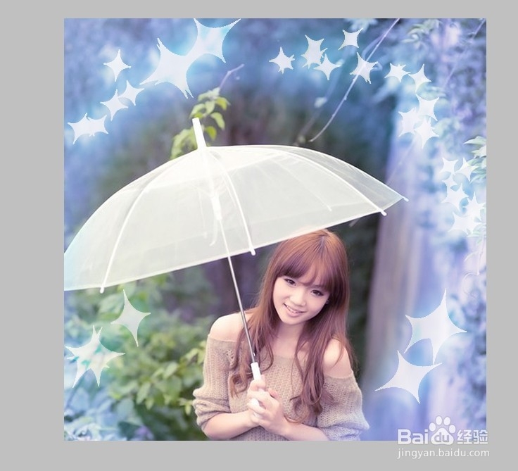 用PS给自己的照片添加梦幻星空特效