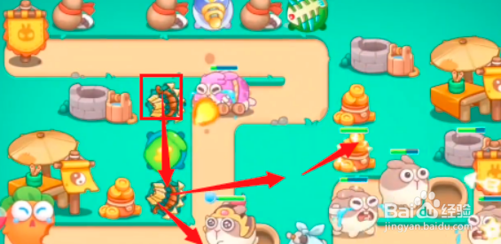 保卫萝卜4喜乐月饼节第6关攻略