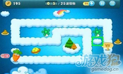 保卫萝卜天际主题第6关详细攻略视频攻略