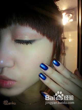 鬼魅眼影画法