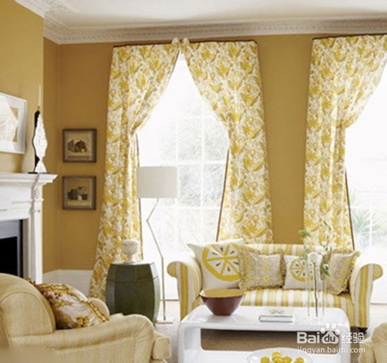 重庆装修知识之窗帘——别样出众客厅窗帘