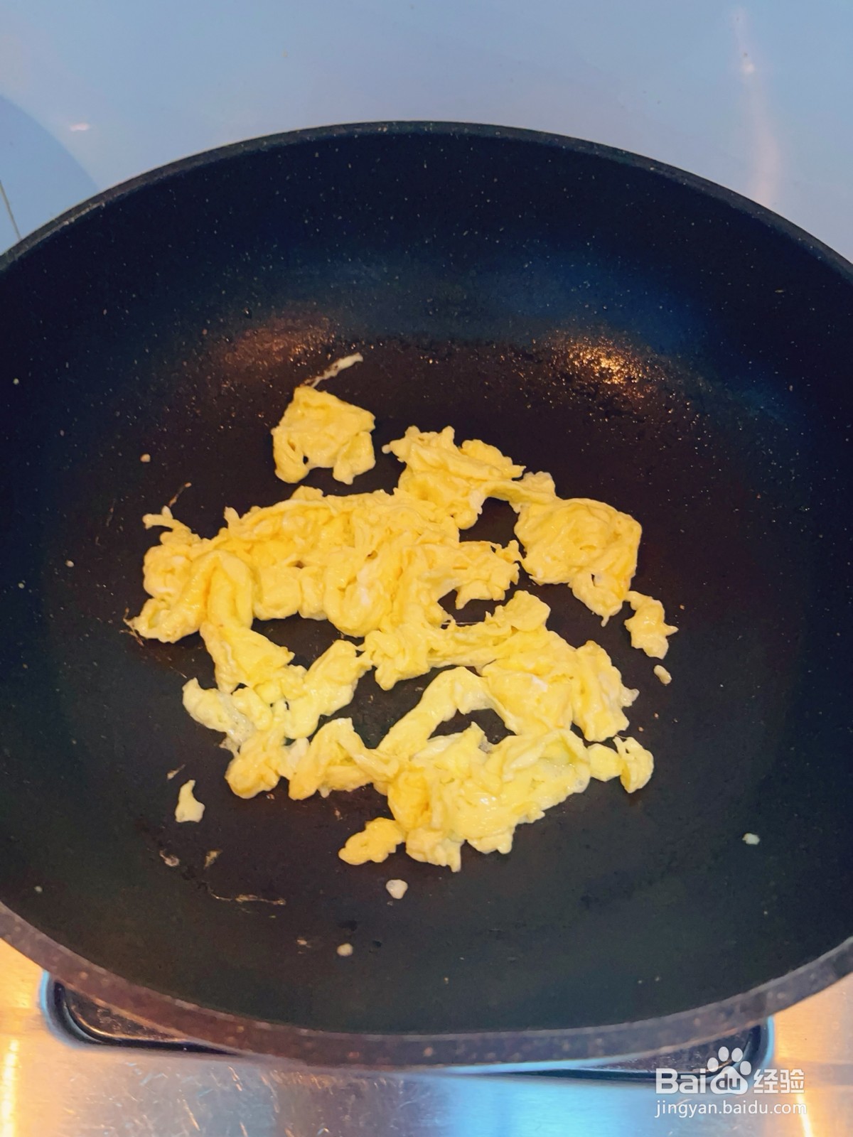 菠菜拌鸡蛋的做法