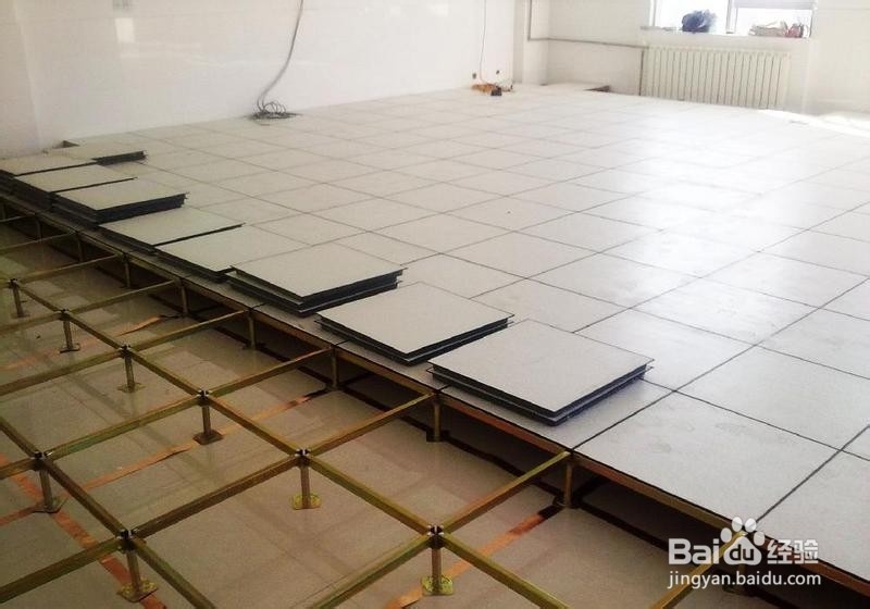 防静电活动地板做法