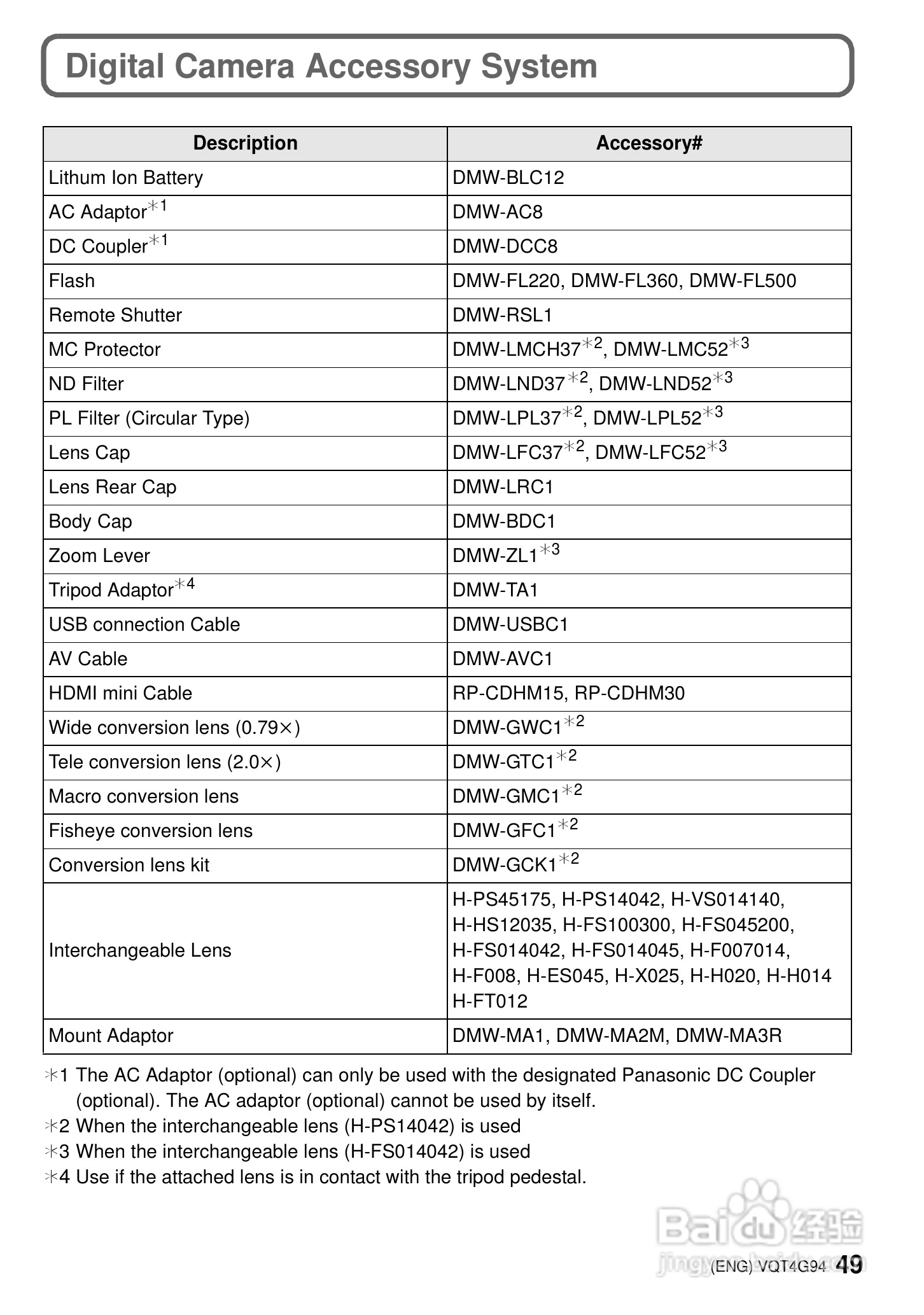 松下 DMC-G5K数码相机说明书:[5]