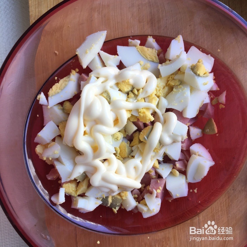 火腿鸡蛋三明治怎么做