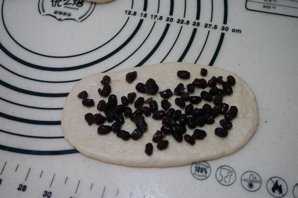 蜜豆夹心小面包