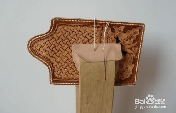 手工皮雕钥匙包DIY 爱包女有福啦!可扩展挎包!