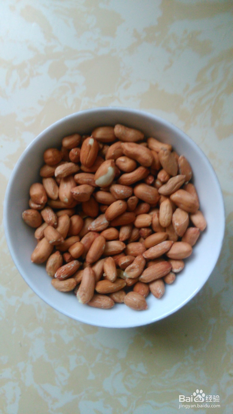 美食 油爆花生米 微波炉