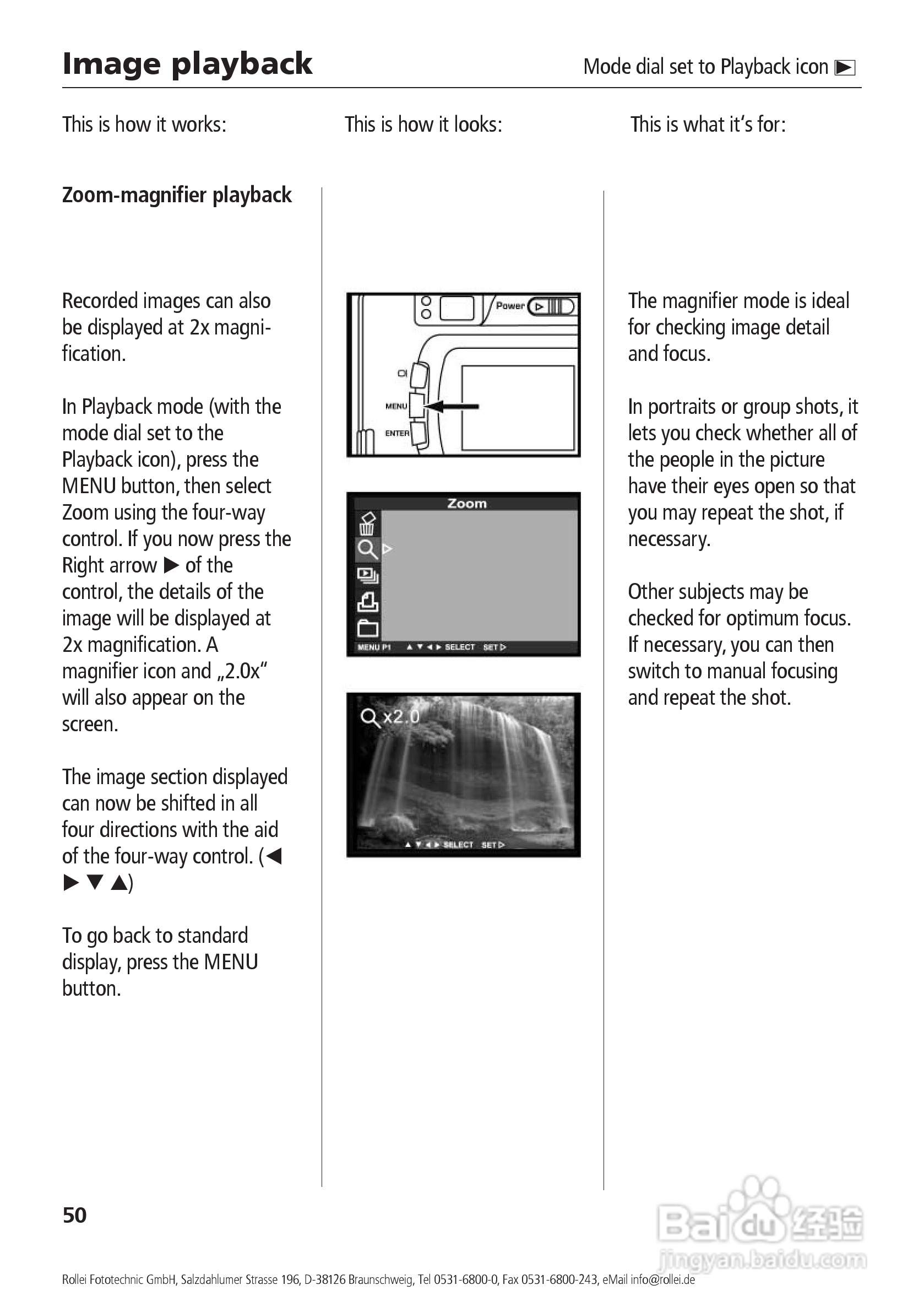 Rollei d41 com型数码相机说明书:[5]