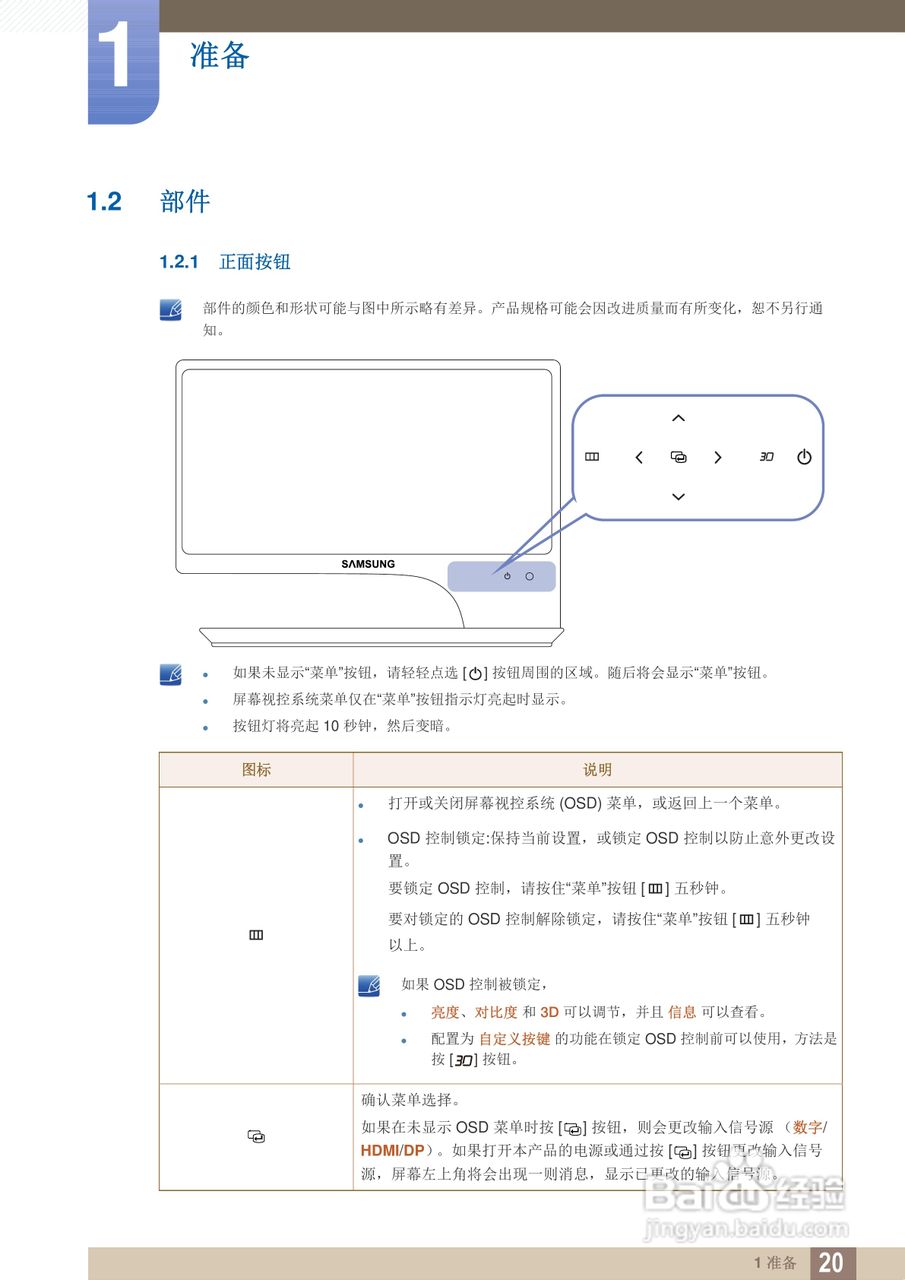 三星S27A950D液晶显示器使用说明书:[2]