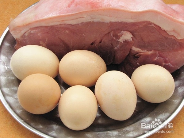 红烧肉卤鸡蛋的做法