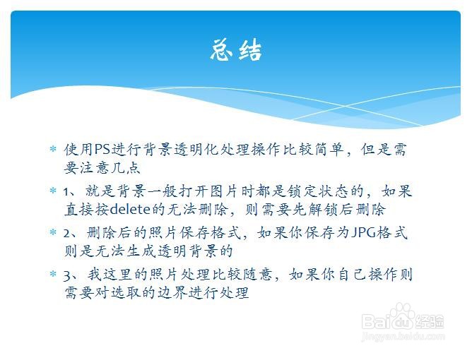 如何使用PS将空白背景变透明