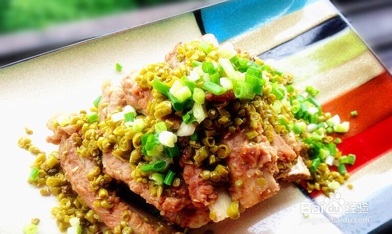 泡豇豆煸排骨