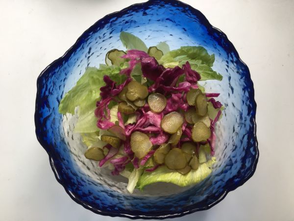 鹌鹑蛋果蔬沙拉