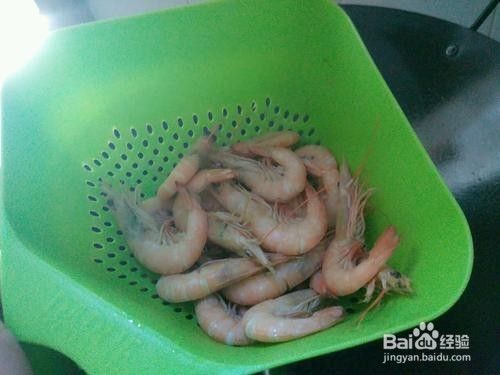 清水煮海虾的做法