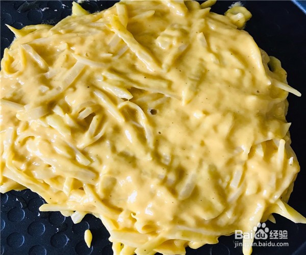 怎么做土豆鸡蛋饼