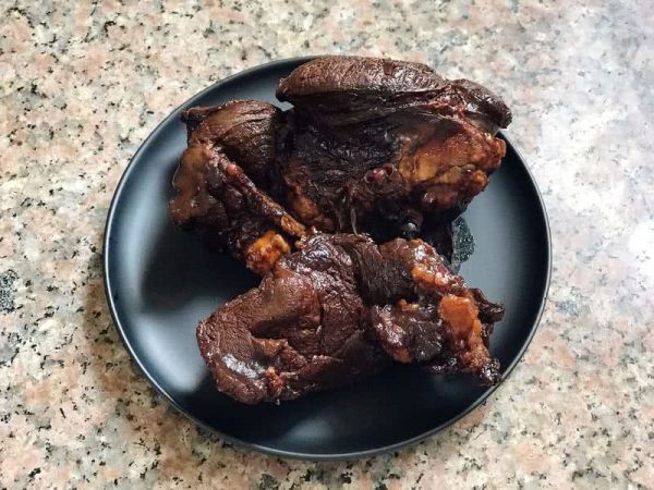 陈皮海鲜卤牛腱