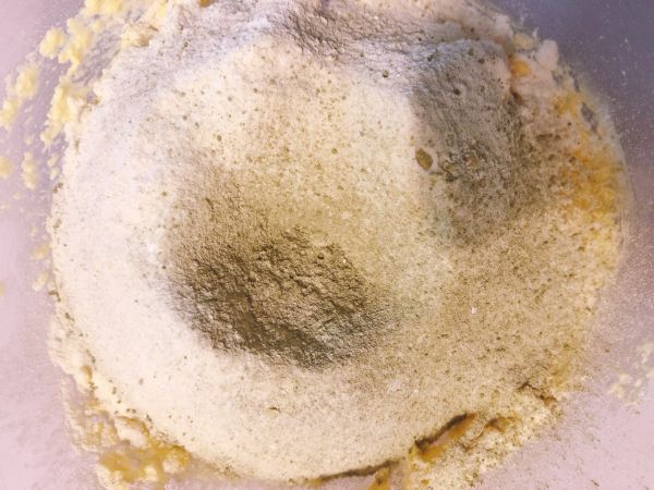 抹茶红豆磅蛋糕
