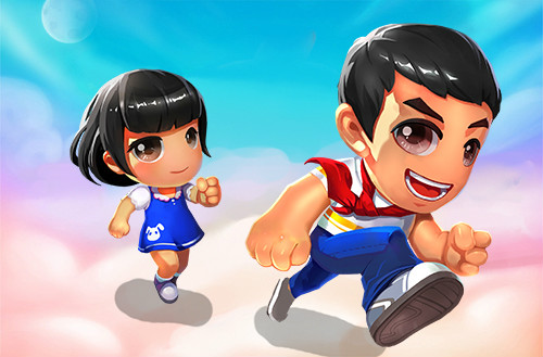 小明长的像什么一样壮实