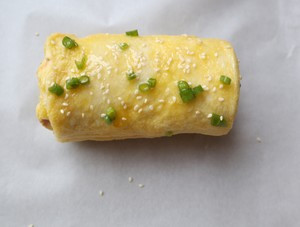 自制肉松吐司卷