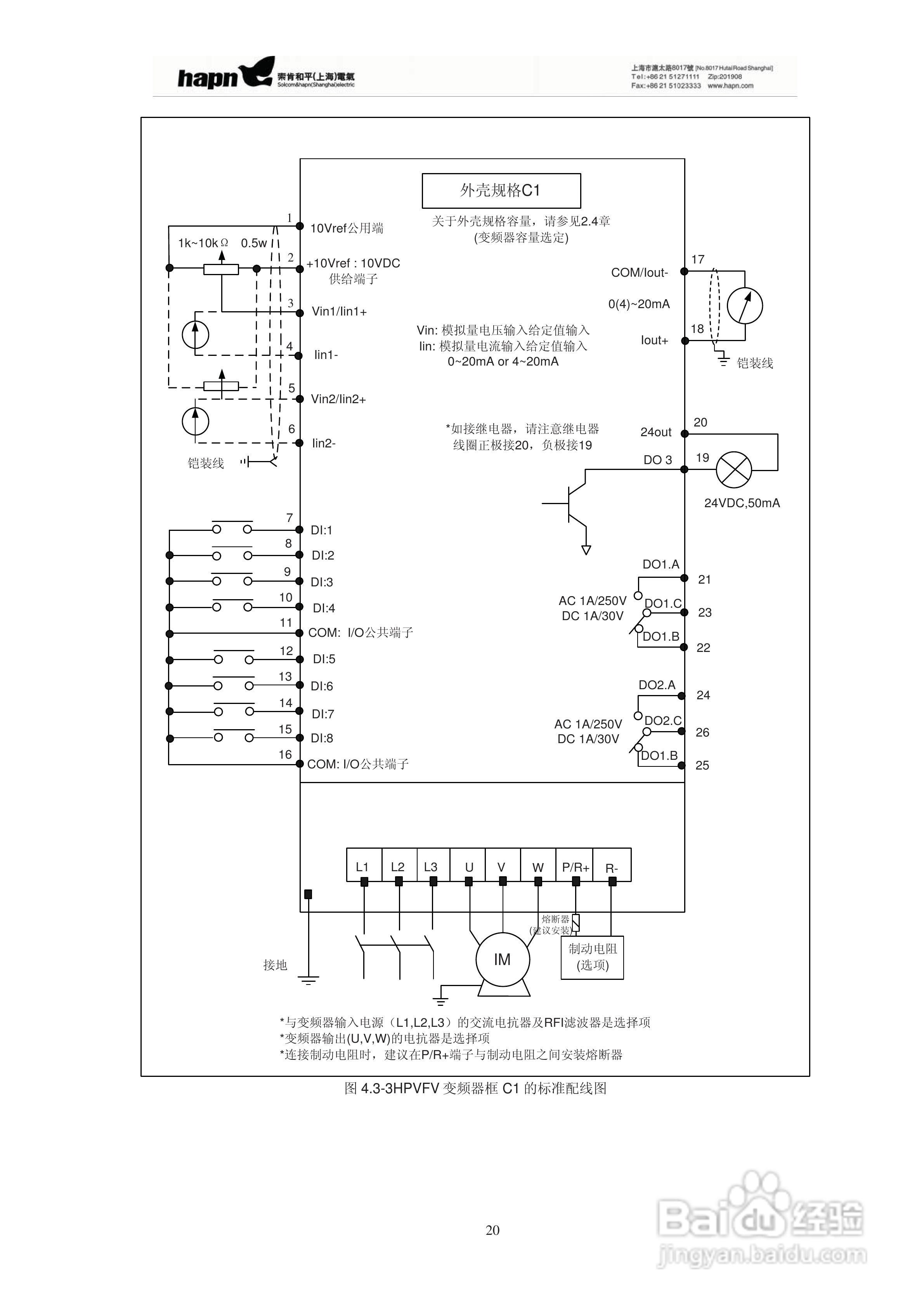 索肯和平HPVFV12560矢量变频器说明书:[3]