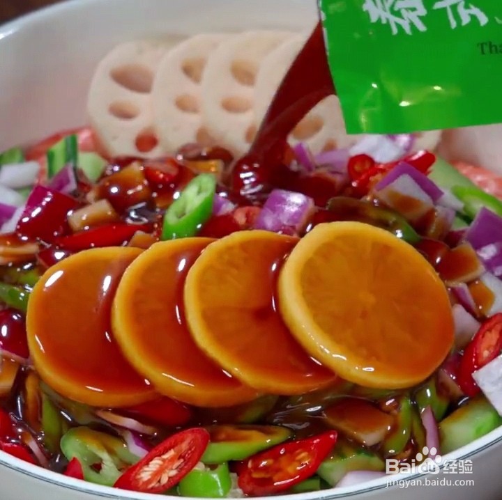 酸辣柠檬虾的制作方法