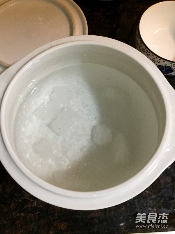 木瓜炖雪燕的做法