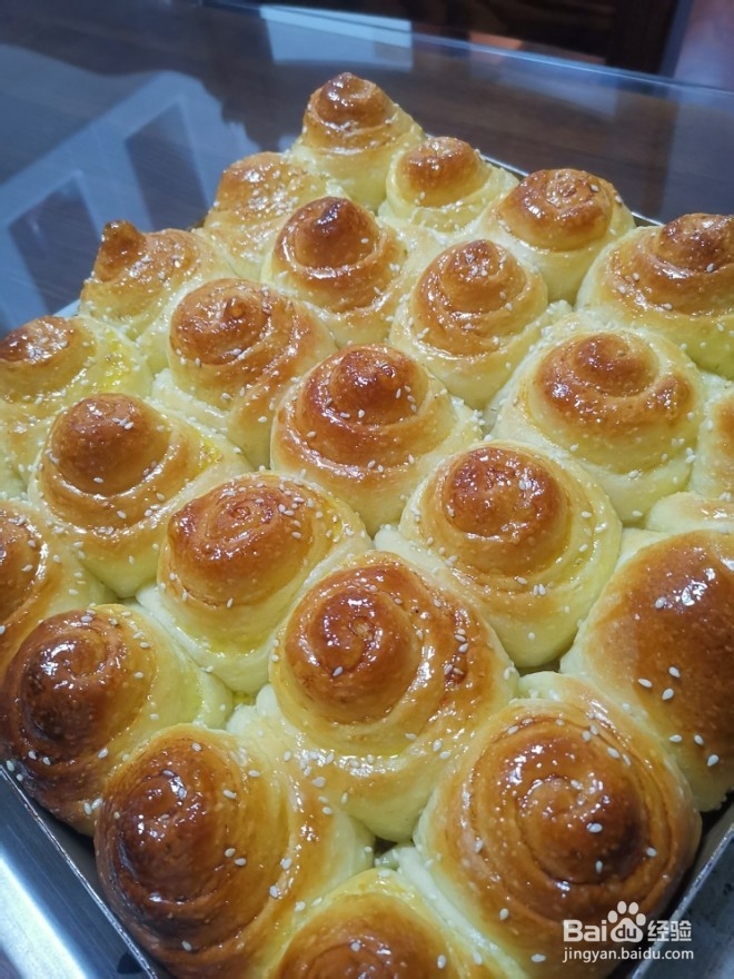 脆底蜂蜜小面包