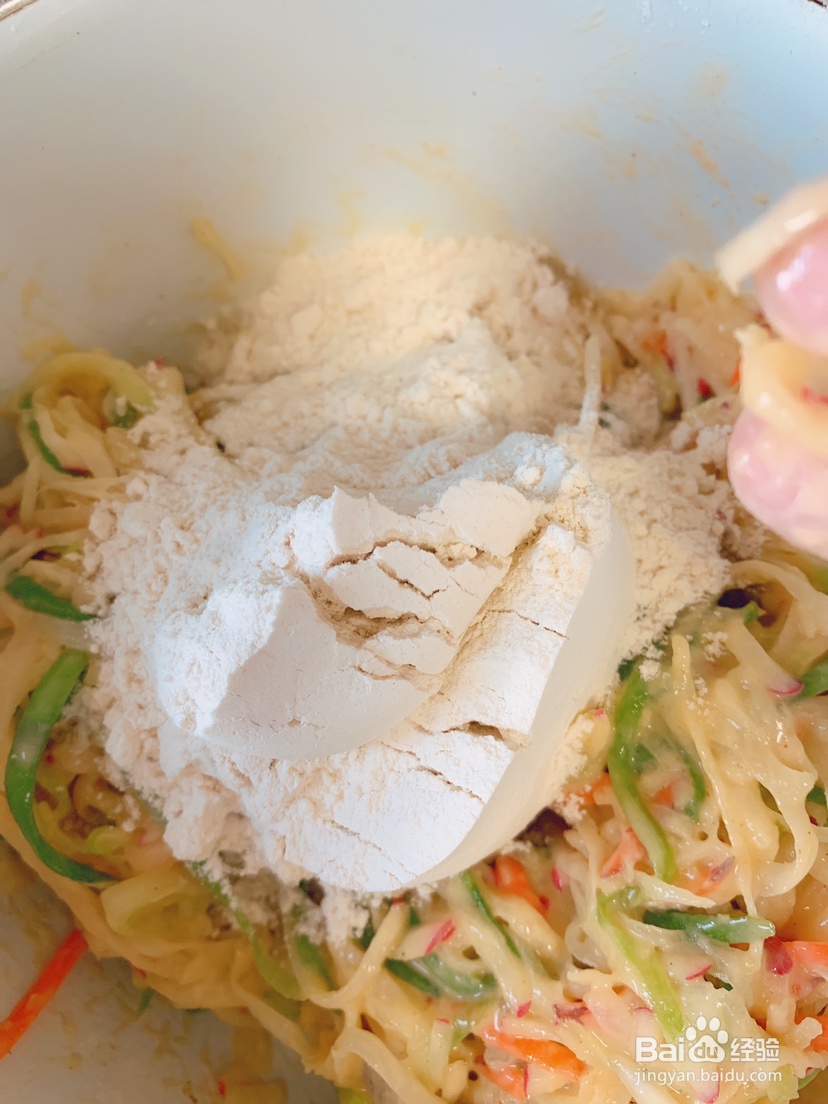 花式做饼-萝卜丝饼教程