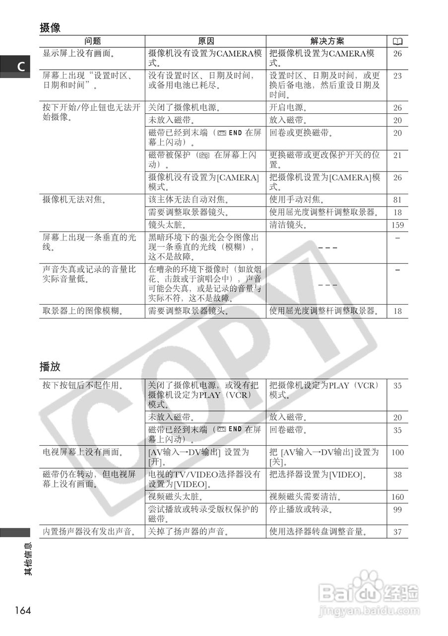 佳能MVX3i数码摄像机使用说明书:[17]