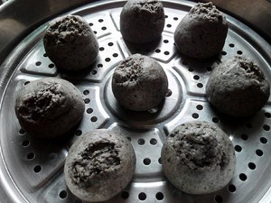 黑芝麻开花馒头怎么做?