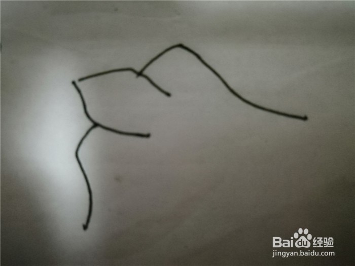 怎么样用简笔画画小象