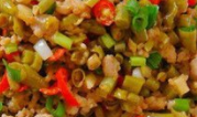 懒人做法！家常菜：酸豆角肉末
