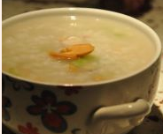 菇香咸肉粥的做法