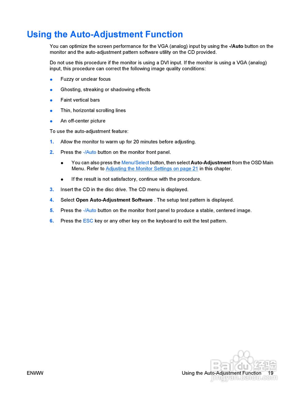 HP LP1965显示器用户手册:[3]