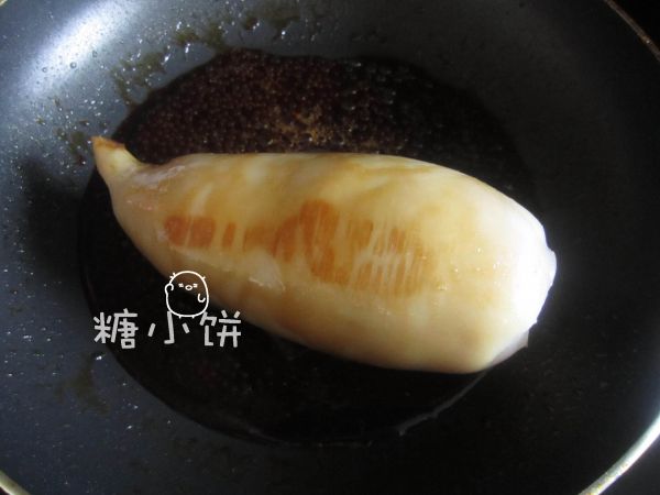 照烧鱿鱼筒酿饭