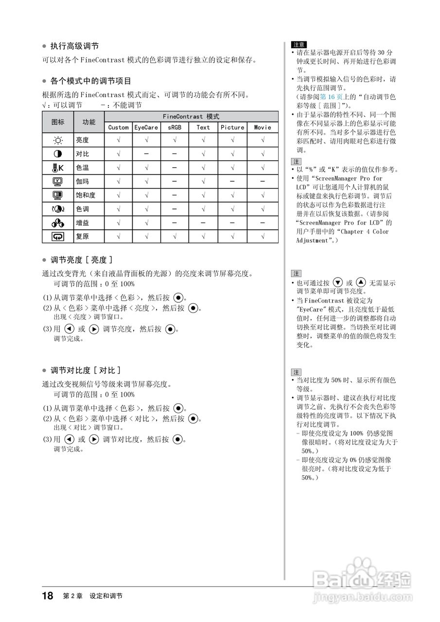 EIZO FlexScan S2433W彩色液晶显示器用户手册:[2]