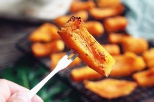 食补佳品烤南瓜的做法